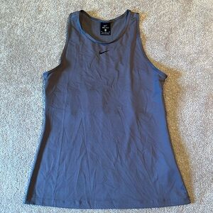 Medium gray Nike dri fit athletic tank top